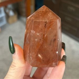 Hematite Quartz Tower